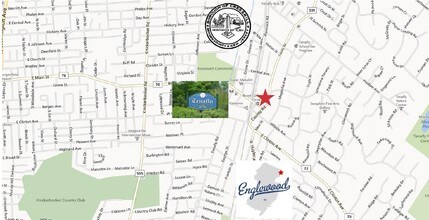 39 Highwood Ave, Tenafly, NJ - AERIAL map view