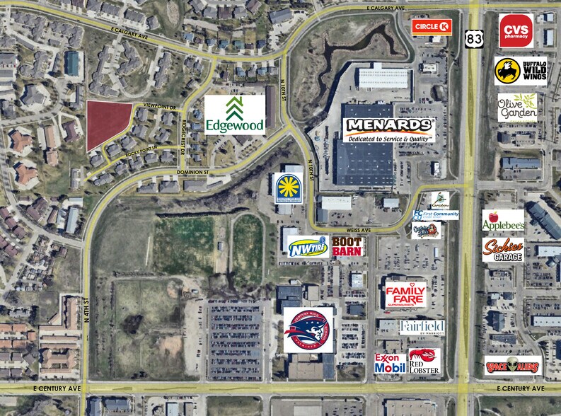 3548-3560 Viewpoint Dr, Bismarck, ND for sale - Building Photo - Image 1 of 2