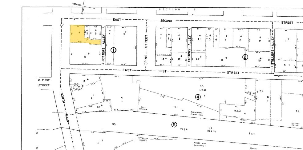 2-6 E 2nd St, Jamestown, NY à louer - Plan cadastral - Image 2 de 34