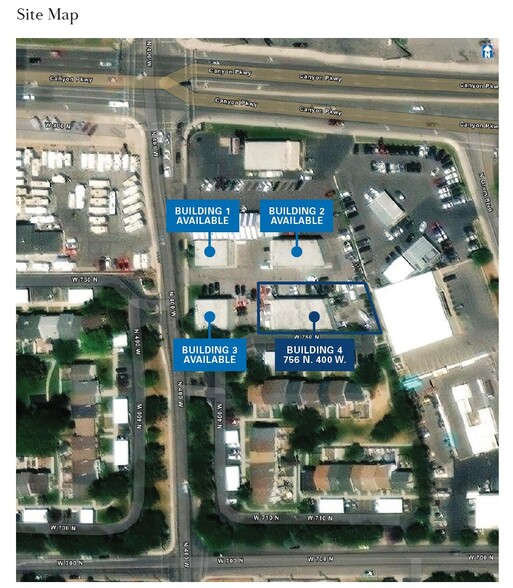 756 N 400 W, Orem, UT for sale - Site Plan - Image 2 of 3