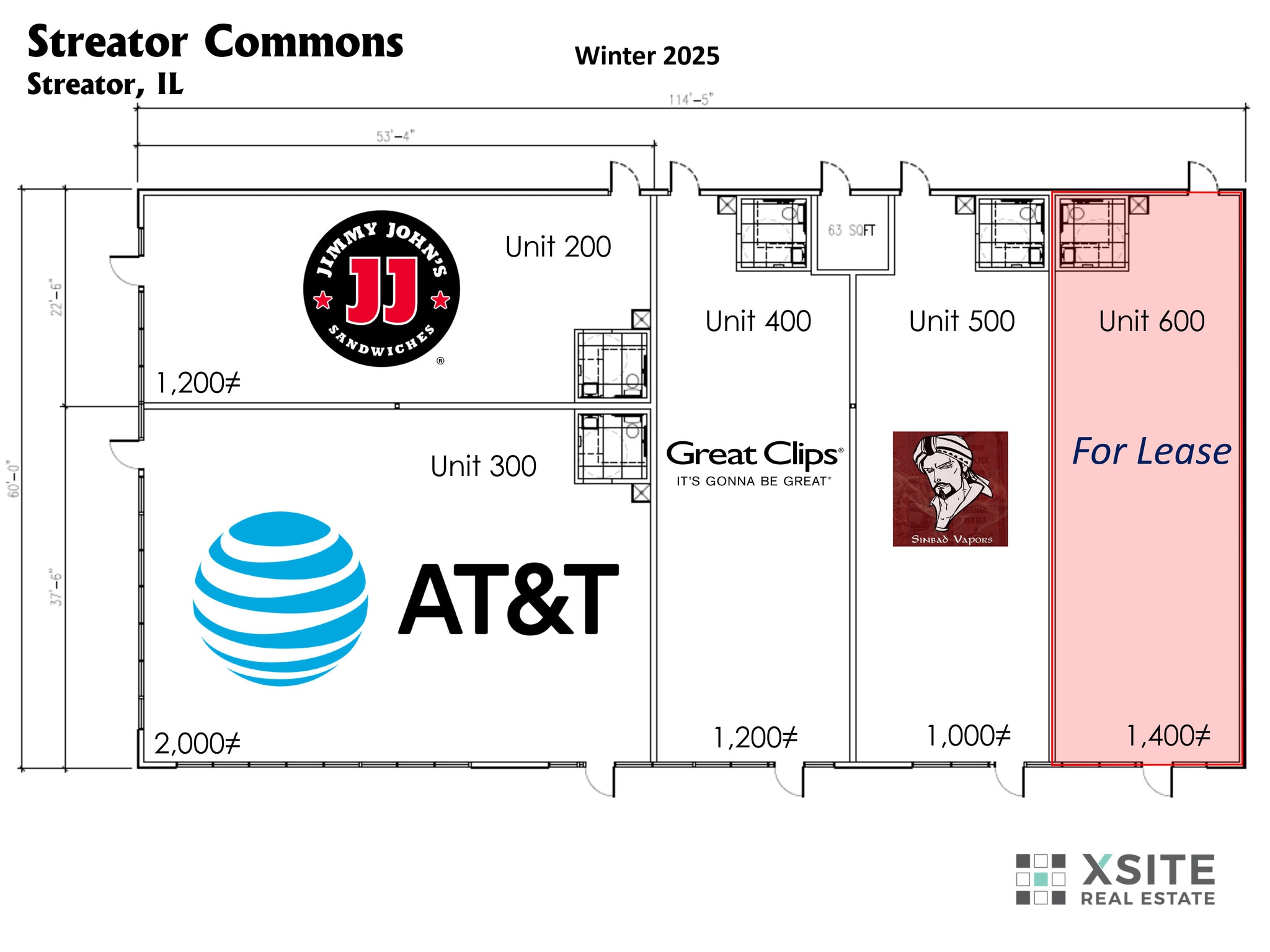 2401 N Bloomington St, Streator, IL à louer Plan de site- Image 1 de 1