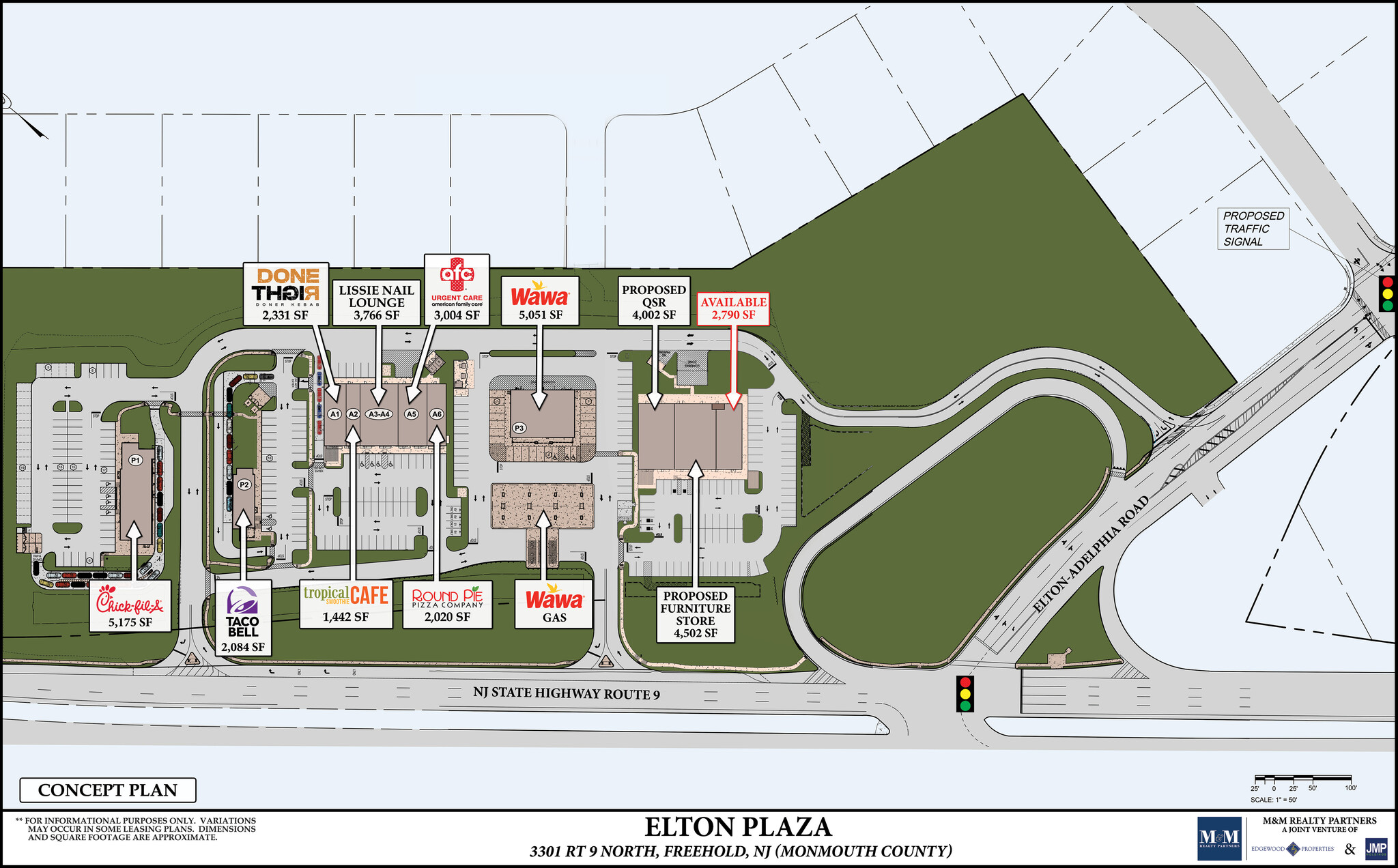 3301 US Highway 9, Freehold, NJ for lease Site Plan- Image 1 of 1
