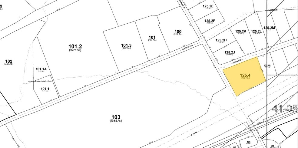 315 S Whitford Rd, Exton, PA for sale - Plat Map - Image 3 of 3