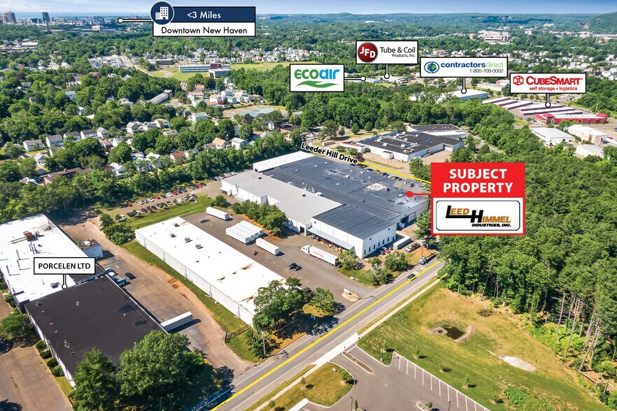 75 Leeder Hill Dr, Hamden, CT à vendre - Aérien - Image 2 de 3