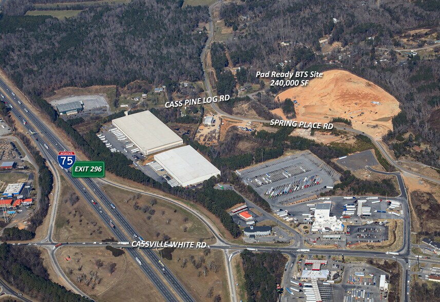 50 Spring Place Rd NW, Cartersville, GA à louer - Aérien - Image 2 de 4