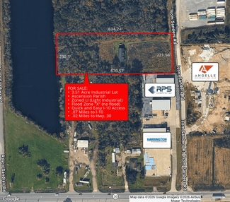 More details for 10087 Isom Sanders rd, Gonzales, LA - Land for Sale