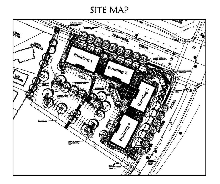 SW Zinfandel and N Mather Ave, Rancho Cordova, CA for sale - Site Plan - Image 2 of 7