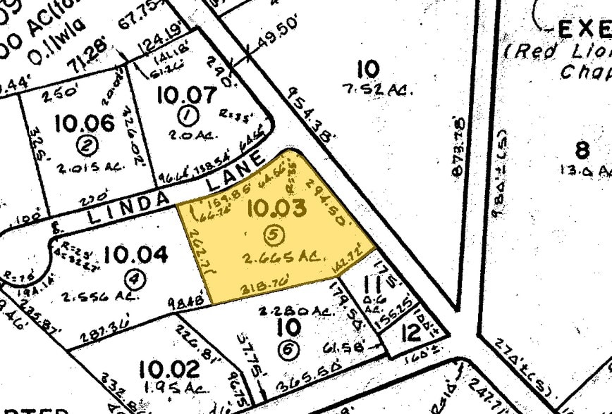1 Linda Ln, Vincentown, NJ for lease - Plat Map - Image 2 of 19