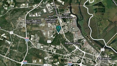 2509 Dean Forest Rd, Savannah, GA - Aérien  Vue de la carte