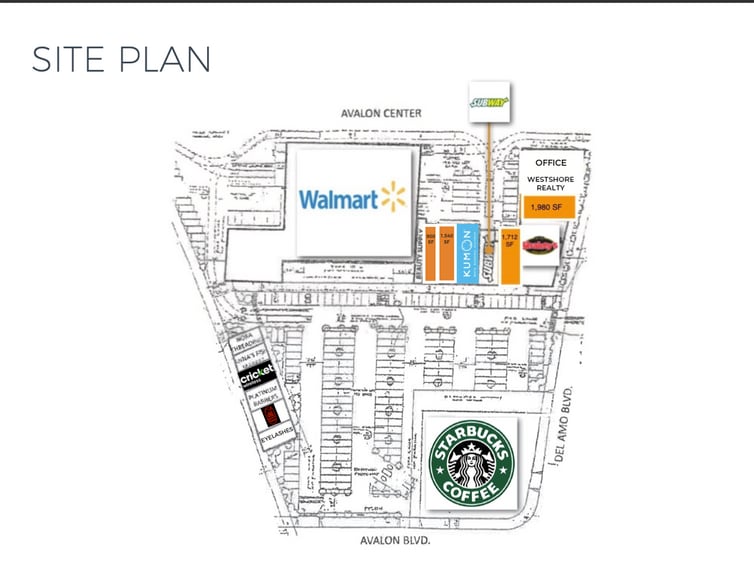 20220-20240 Avalon Blvd, Carson, CA for lease - Site Plan - Image 3 of 12