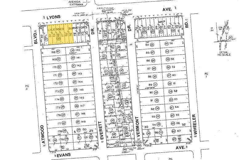 23942-23945 Lyons Ave, Santa Clarita, CA for lease - Plat Map - Image 2 of 23