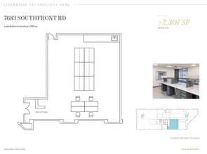 7633 Southfront Rd, Livermore, CA à louer Plan d’étage- Image 1 de 1