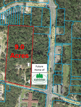 Plus de détails pour 1822 E Johnson Ave, Pensacola, FL - Terrain à vendre