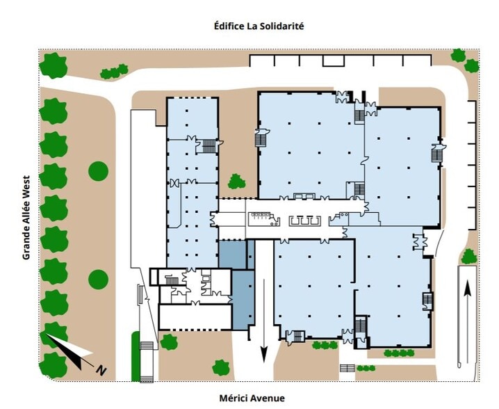 925 Alle Grande O, Québec, QC for lease - Site Plan - Image 2 of 2