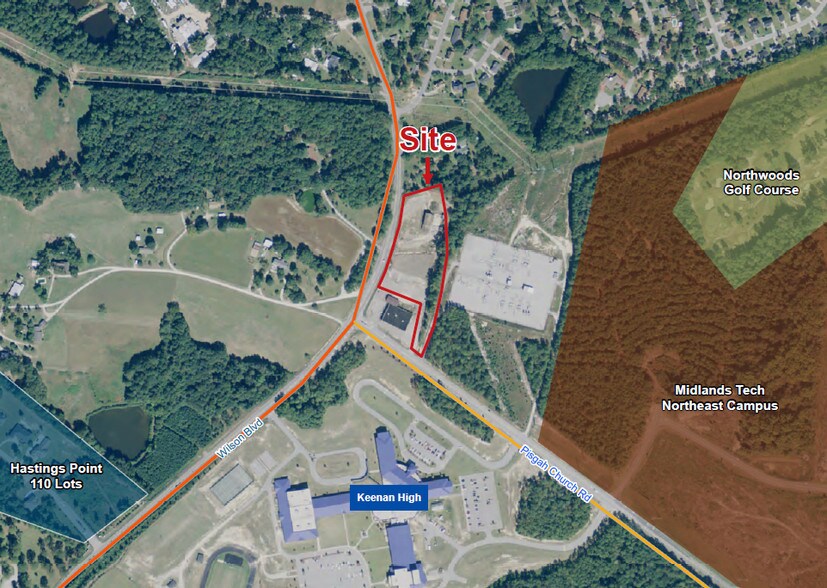 8400 Wilson Blvd, Columbia, SC for sale - Aerial - Image 2 of 3