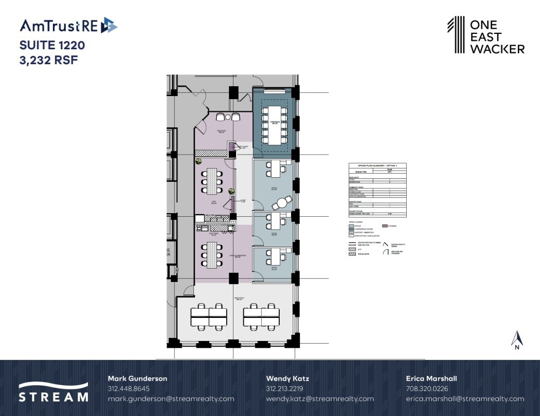 1 E Wacker Dr, Chicago, IL à louer Plan d’étage- Image 1 de 1