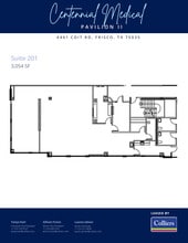 4401 Coit Rd, Frisco, TX à louer Plan d’étage- Image 1 de 1