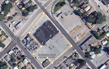 1433 N Main St, Pocatello, ID - aerial  map view