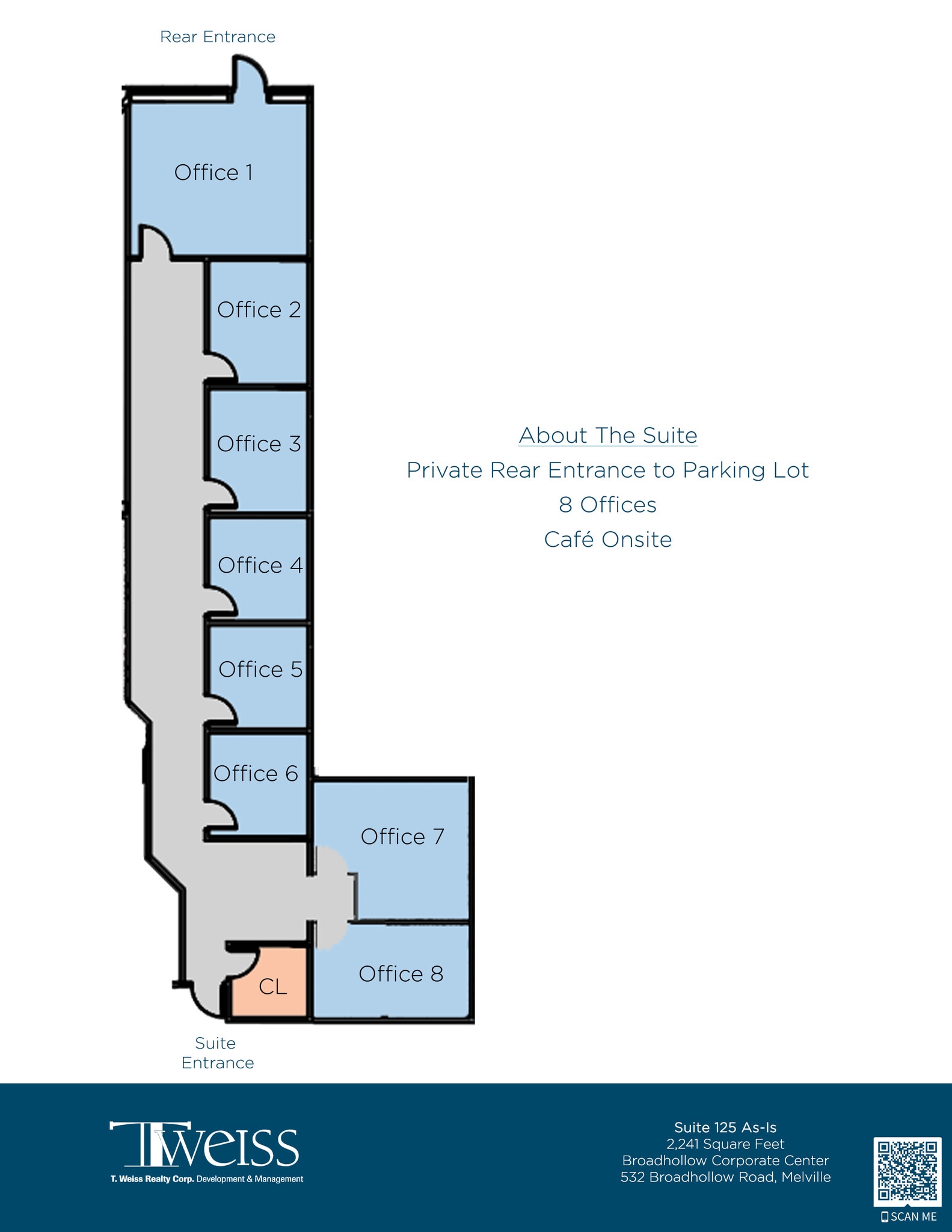 532 Broadhollow Rd, Melville, NY à louer Plan d’étage- Image 1 de 1