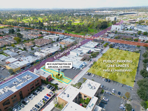 49 E Huntington Dr, Arcadia, CA - aerial  map view - Image1