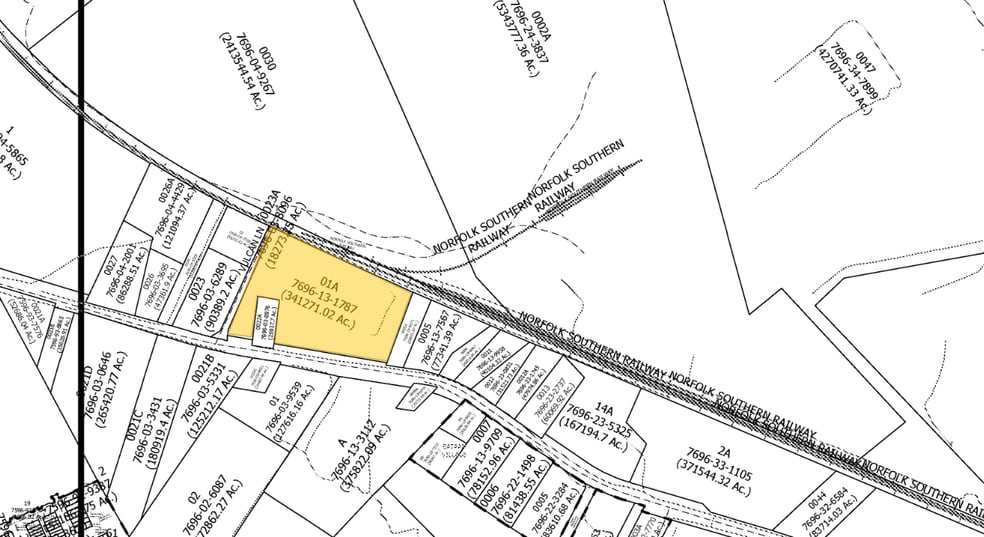 8747 Vulcan Ln, Manassas, VA à louer - Plan cadastral - Image 2 de 2