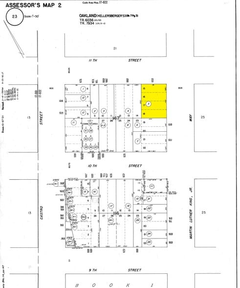 653 11th St, Oakland, CA for sale - Plat Map - Image 2 of 26