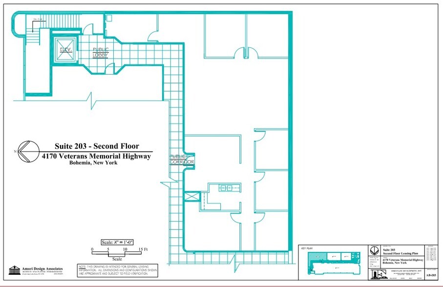 4170 Veterans Memorial Hwy, Bohemia, NY à louer - Plan d’étage - Image 2 de 2
