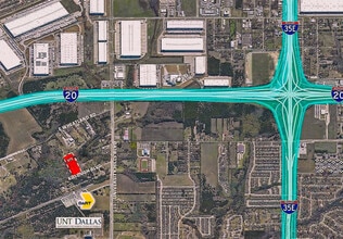 1527 E Wheatland Rd, Dallas, TX - AERIAL  map view - Image1
