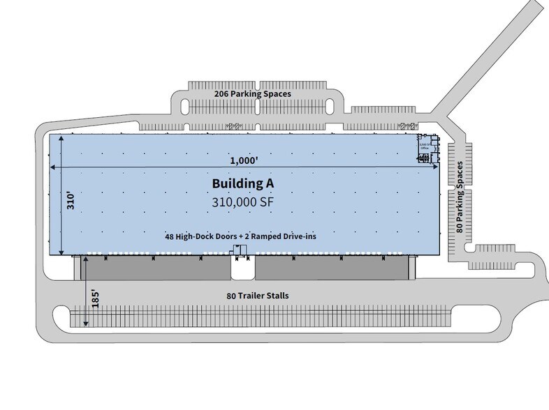 800 Irick Rd, Burlington, NJ à louer - Plan de site - Image 2 de 2