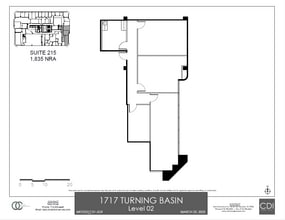 1717 Turning Basin Dr, Houston, TX for lease Site Plan- Image 1 of 1