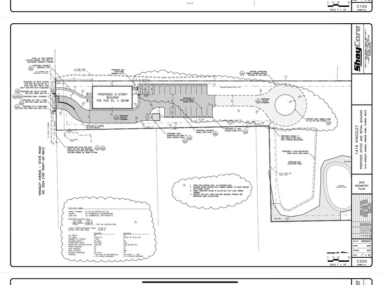 1419 Kingsley Ave, Orange Park, FL à louer - Plan d’étage - Image 3 de 18