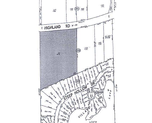 9391 Highland Rd, White Lake, MI à vendre - Plan cadastral - Image 2 de 5