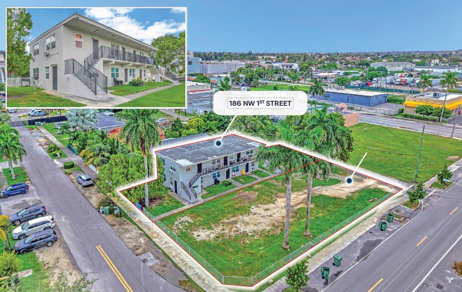 186 NW 1st St, Homestead, FL for sale - Building Photo - Image 1 of 7