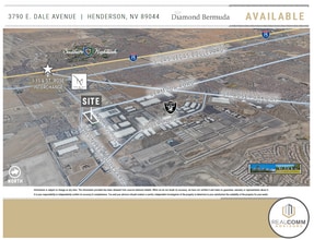 3790 E Dale Ave, Henderson, NV - AERIAL map view