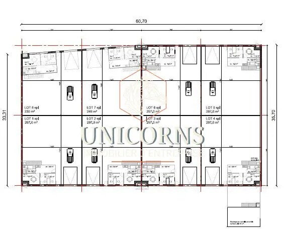 Industriel dans Roques à vendre - Plan d’étage - Image 2 de 7