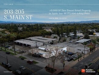 Plus de détails pour 203-205 S Main St, Santa Ana, CA - Commerce de détail à vendre