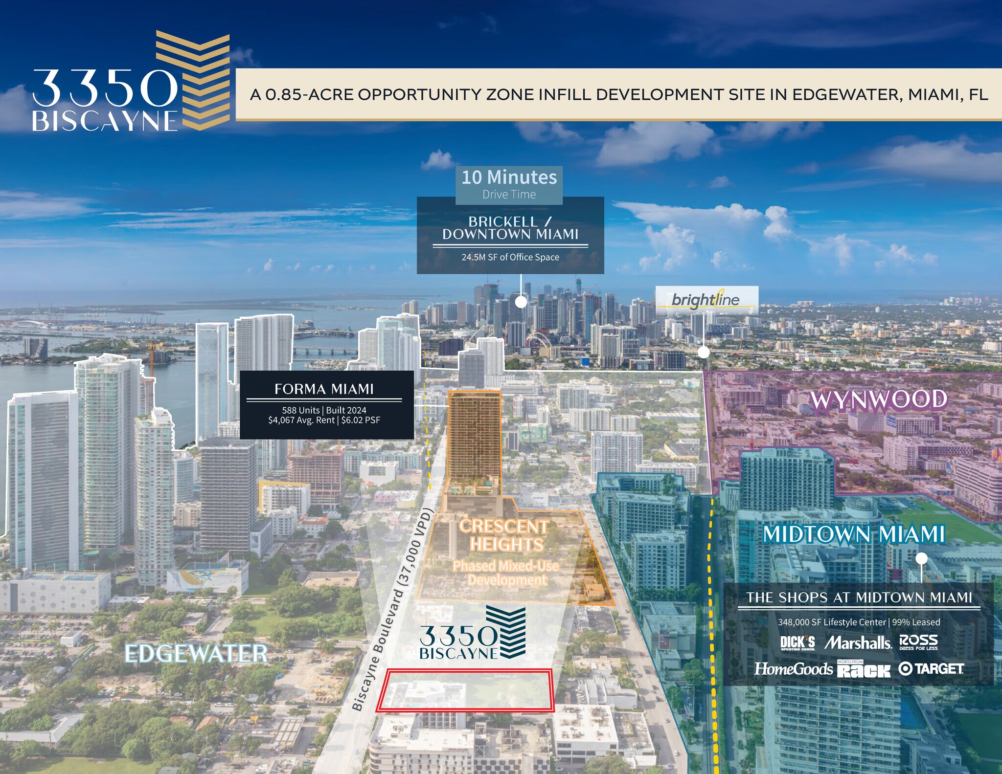 3350 Biscayne blvd, Miami, FL à vendre Photo du bâtiment- Image 1 de 8
