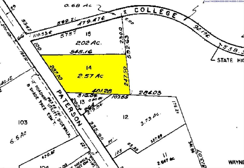 342 Hamburg Tpke, Wayne, NJ for sale - Plat Map - Image 2 of 24