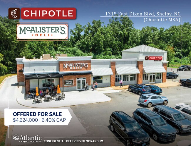 More details for 1315 E Dixon Blvd, Shelby, NC - Retail for Sale