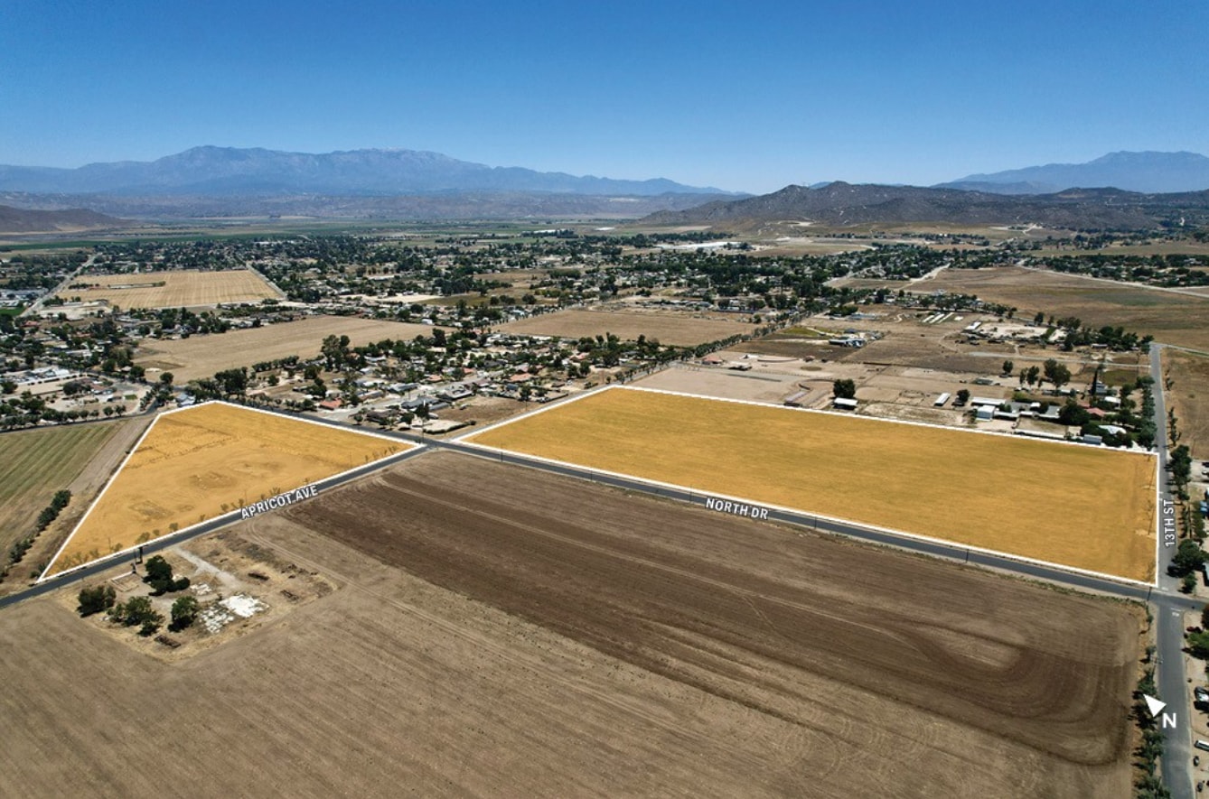 +/- 26.57 Acres, Nuevo, CA for sale Aerial- Image 1 of 6