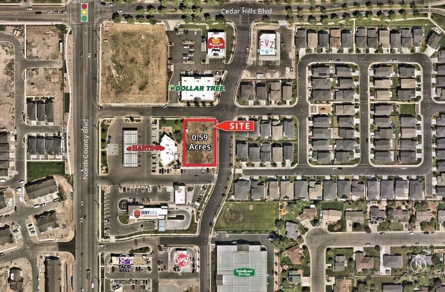 10018 N 4700 W, Pleasant Grove, UT for lease - Aerial - Image 2 of 2