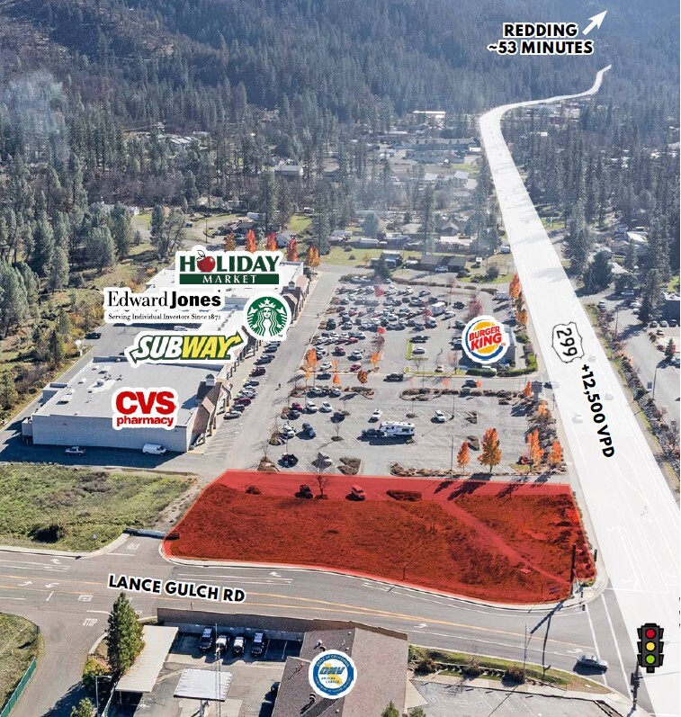 1551 Main St, Weaverville, CA for lease Aerial- Image 1 of 3