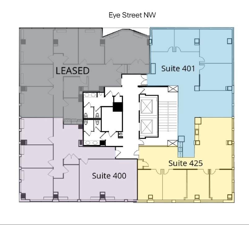1444 I St NW, Washington, DC for lease Floor Plan- Image 1 of 1