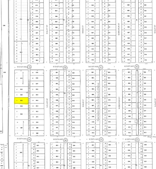 5056 Federal Blvd, Denver, CO à vendre - Plan cadastral - Image 2 de 35