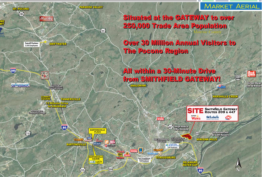 447 US-209, East Stroudsburg, PA à vendre - Photo du bâtiment - Image 2 de 4