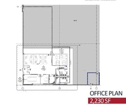 1050 Albion ave, Schaumburg, IL for lease Floor Plan- Image 2 of 2