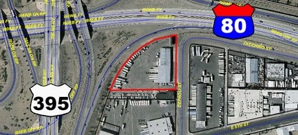 585 Depaoli St, Reno, NV - AERIAL  map view