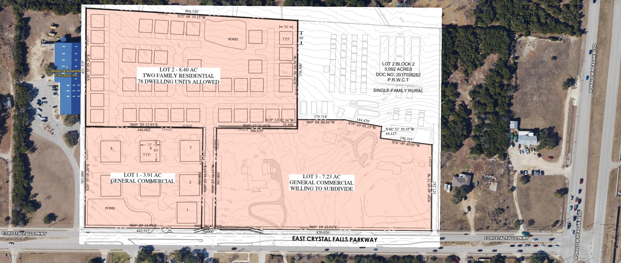 10959 E Crystal Falls Pky, Leander, TX à vendre Aérien- Image 1 de 4