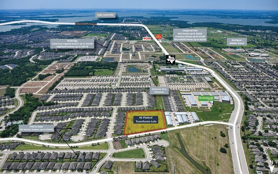 201 Lloyd Rd, Little Elm, TX à vendre - Photo du bâtiment - Image 2 de 4