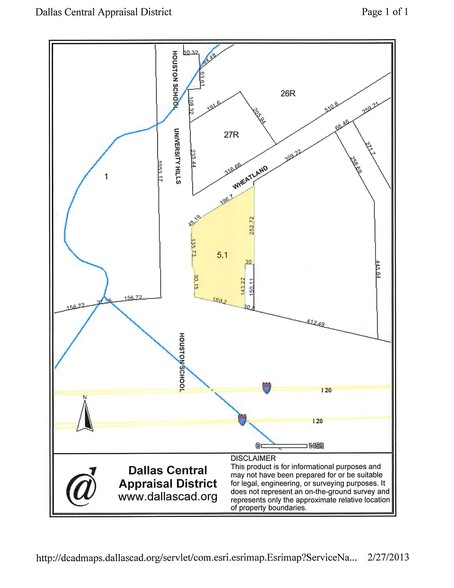 4400 N University Hills Blvd, Lancaster, TX à vendre - Plan cadastral - Image 2 de 2